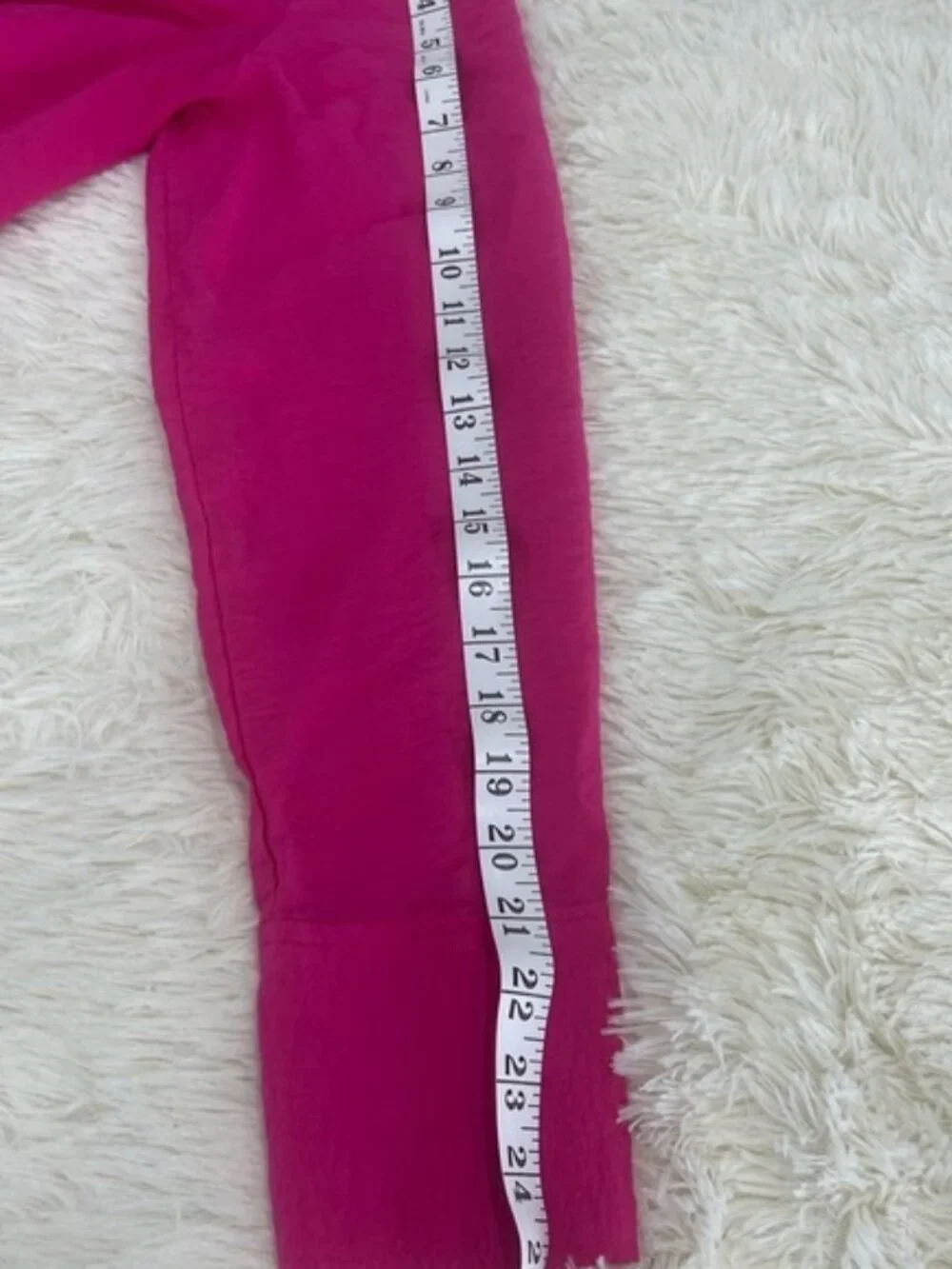 H&M Fuchsia Ruched Blouse - Picture 8 of 8